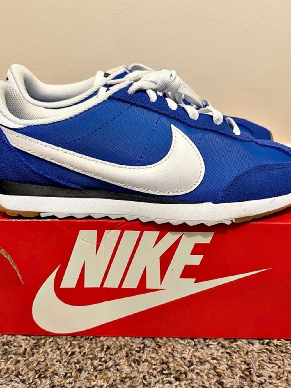 Nike Pacific Game Royal Blue White Black Sneakers US 7.5